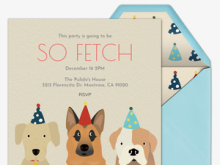 42 Standard Dog Party Invitation Template Download by Dog Party Invitation Template