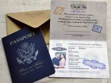 42 Visiting Passport Wedding Invitation Template Uk in Word with Passport Wedding Invitation Template Uk