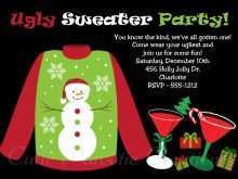 43 Customize Our Free Ugly Sweater Holiday Party Invitation Template for Ms Word with Ugly Sweater Holiday Party Invitation Template