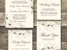 43 Format Botanical Wedding Invitation Template Layouts with Botanical Wedding Invitation Template