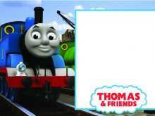 43 Format Thomas The Train Blank Invitation Template Maker by Thomas The Train Blank Invitation Template