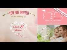 43 Format Wedding Invitation Template Video Photo with Wedding Invitation Template Video