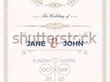 43 How To Create A5 Wedding Invitation Template For Free with A5 Wedding Invitation Template