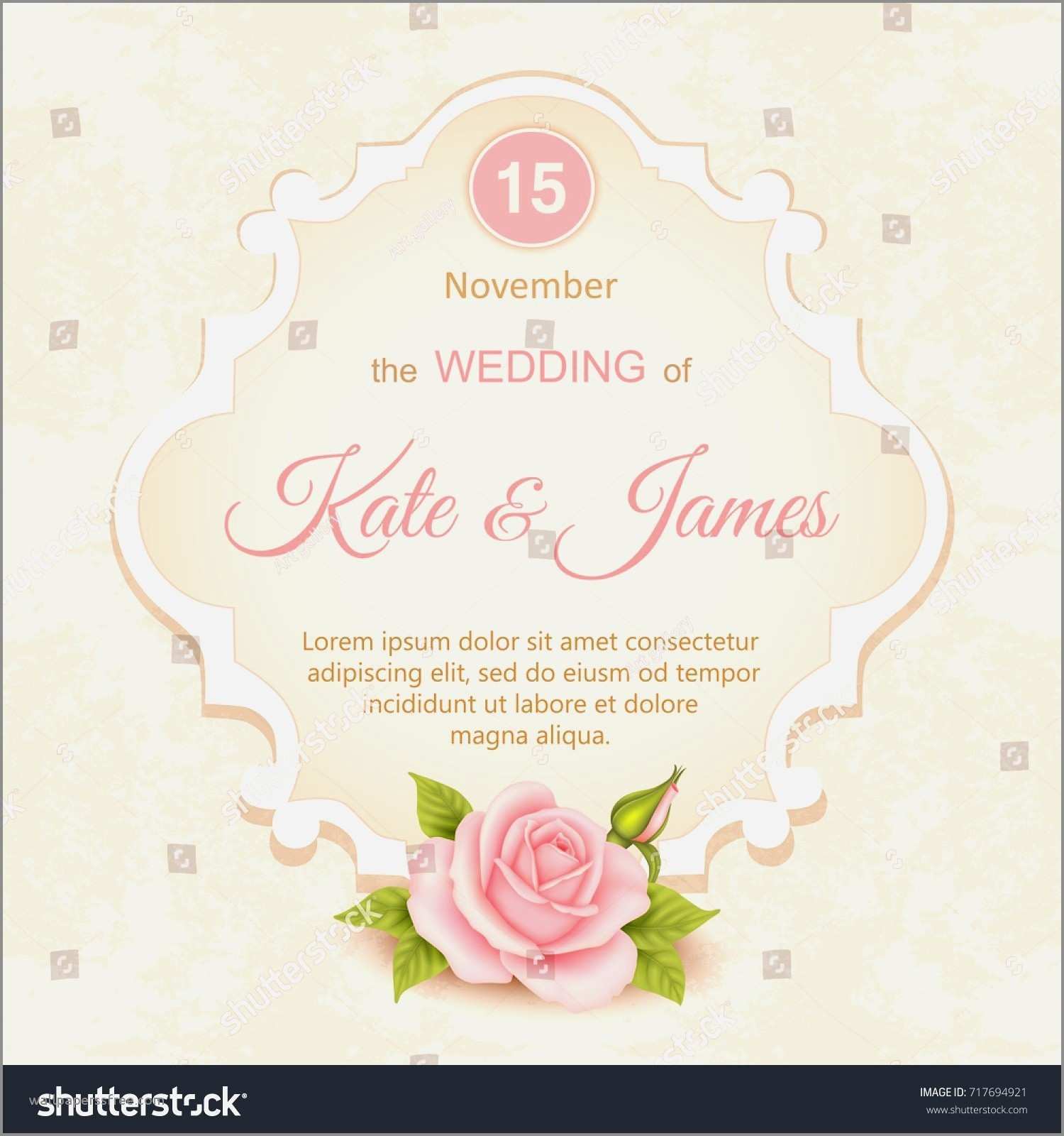 Powerpoint Wedding Invitation Template - Cards Design Templates