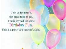 44 Adding Happy Birthday Invitation Template Layouts with Happy Birthday Invitation Template