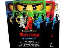 44 Best Ninjago Party Invitation Template in Word by Ninjago Party Invitation Template