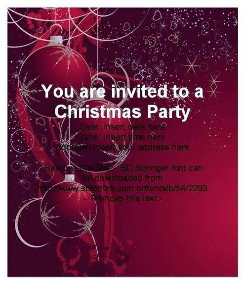 44 Create Elegant Christmas Invitations Templates Free Now for Elegant Christmas Invitations Templates Free