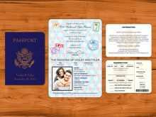 44 Creating Passport Wedding Invitation Template Philippines Photo by Passport Wedding Invitation Template Philippines
