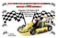 44 Customize Go Kart Birthday Invitation Template Formating with Go Kart Birthday Invitation Template