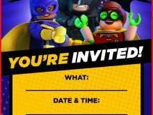 44 Customize Our Free Ninjago Birthday Party Invitation Template Free For Free for Ninjago Birthday Party Invitation Template Free