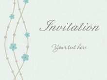 44 Free Printable Invitation Card Without Text Templates with Invitation Card Without Text