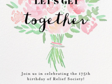 44 Free Printable Relief Society Birthday Invitation Template Now for Relief Society Birthday Invitation Template