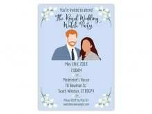 44 Printable Royal Wedding Party Invitation Template in Photoshop with Royal Wedding Party Invitation Template