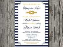 44 The Best Nautical Themed Wedding Invitation Template in Word for Nautical Themed Wedding Invitation Template