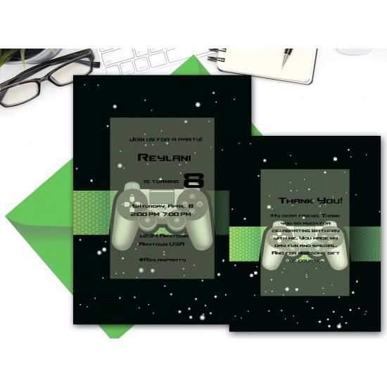 44 The Best Video Game Party Invitation Template Maker by Video Game Party Invitation Template