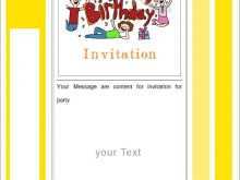 44 Visiting Birthday Invitation Template Blank Photo for Birthday Invitation Template Blank