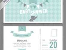 45 Adding Baby Shower Invitation Template Vector PSD File for Baby Shower Invitation Template Vector