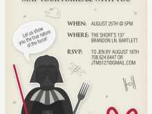 45 Adding Birthday Invitation Template Star Wars With Stunning Design with Birthday Invitation Template Star Wars