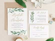45 Best Greenery Wedding Invitation Template in Photoshop for Greenery Wedding Invitation Template