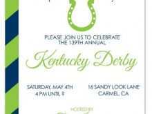 45 Best Kentucky Derby Party Invitation Template Layouts for Kentucky Derby Party Invitation Template