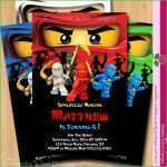 45 Best Ninjago Party Invitation Template Free Formating by Ninjago Party Invitation Template Free