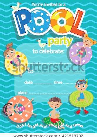 45 Blank Swimming Party Invitation Template Download by Swimming Party Invitation Template