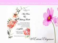 Japanese Wedding Invitation Template