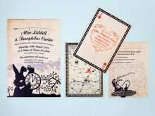 45 Customize Our Free Alice In Wonderland Wedding Invitation Template Formating with Alice In Wonderland Wedding Invitation Template