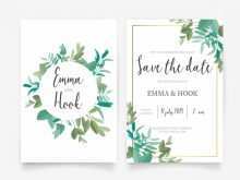 45 Format Leaves Wedding Invitation Template Formating for Leaves Wedding Invitation Template