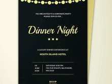 45 Free Example Of Dinner Invitation Card Maker by Example Of Dinner Invitation Card