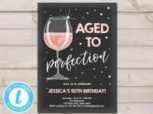 Adults Birthday Invitation Template