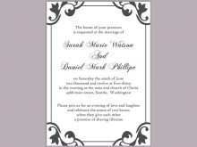 45 Online Elegant Invitation Template Word With Stunning Design with Elegant Invitation Template Word