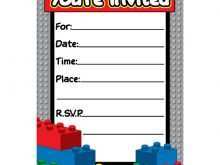 46 Blank Lego Party Invitation Template Download by Lego Party Invitation Template