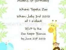 46 Blank Petting Zoo Birthday Invitation Template Download by Petting Zoo Birthday Invitation Template