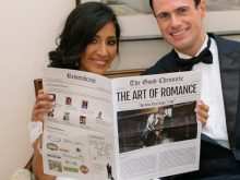 46 Creating Wedding Invitation Newspaper Template Now by Wedding Invitation Newspaper Template