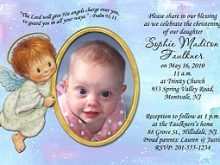 46 Customize Our Free Example Of Invitation Card For Christening Photo for Example Of Invitation Card For Christening