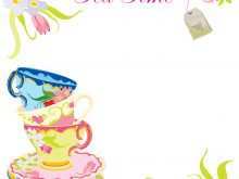 46 Customize Our Free Tea Party Invitation Template For Free for Tea Party Invitation Template