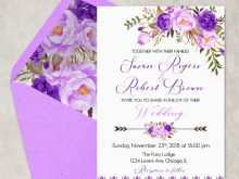 46 Customize Our Free Wedding Invitation Templates Lilac Now by Wedding Invitation Templates Lilac