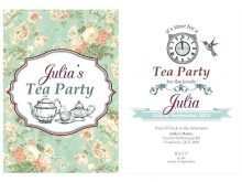 46 Format Vintage Tea Party Invitation Template Download by Vintage Tea Party Invitation Template