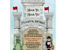 46 Online Knight Birthday Invitation Template in Photoshop with Knight Birthday Invitation Template