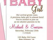 47 Create Example Of Baby Shower Invitation Card in Word by Example Of Baby Shower Invitation Card