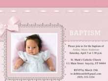 47 Creative Christening Invitation For Baby Girl Blank Template in Word with Christening Invitation For Baby Girl Blank Template