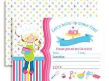 47 Customize Our Free Cooking Party Invitation Template Free For Free by Cooking Party Invitation Template Free