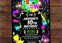 47 Format Glow In The Dark Party Invitation Template Free in Word with Glow In The Dark Party Invitation Template Free