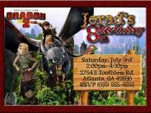 47 Format How To Train Your Dragon Birthday Invitation Template Download for How To Train Your Dragon Birthday Invitation Template