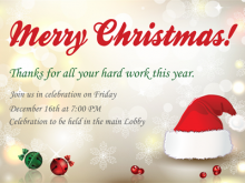 47 Format Work Xmas Party Invitation Template Download for Work Xmas Party Invitation Template