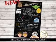 47 Free Printable Star Wars Wedding Invitation Template Now for Star Wars Wedding Invitation Template
