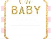 47 Standard Baby Shower Blank Invitation Template Maker with Baby Shower Blank Invitation Template