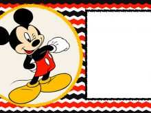 47 Visiting Mickey Mouse Invitation Card Blank Template in Photoshop with Mickey Mouse Invitation Card Blank Template
