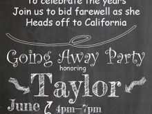 48 Adding Going Away Party Invitation Template Free For Free with Going Away Party Invitation Template Free